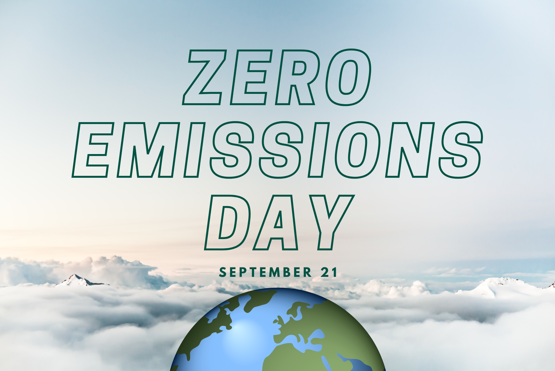 zero emissions day graphic