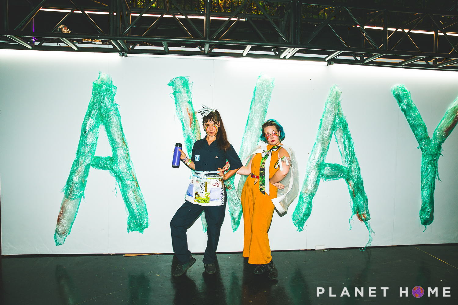 AWAY plastic exhibit at Planet Home 2019 event